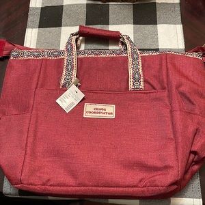 NWT Zip Top Tote Lunch bag